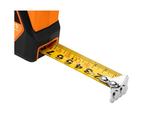 Рулетка Neo Tools 5мx25мм, з фіксатором змотування, магніт (67-233)