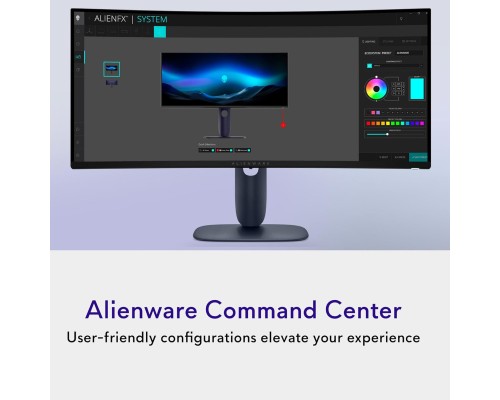 Монітор Dell AW3425DW (210-BRTW)