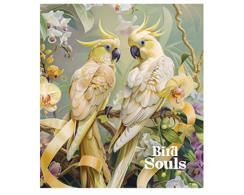 Зошит Школярик Bird Souls 48 аркушів клітинка (048-3457K)