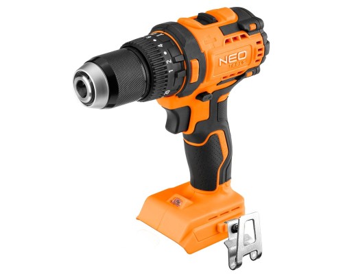 Шуруповерт Neo Tools Energy+ 18V, безщітковий, 95Нм, 0-320/0-1700об/хв 1.2кг (без АКБ та ЗП) (04-619)