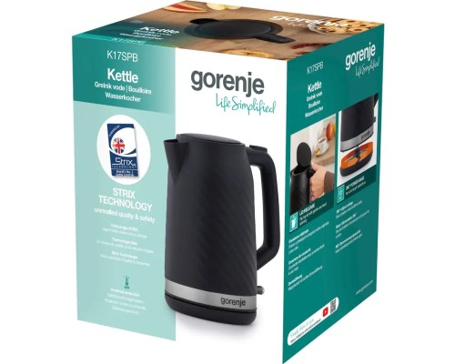 Електрочайник Gorenje K17SPB