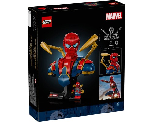 Конструктор LEGO Super Heroes Погруддя Залізної Людини-Павука (76326)