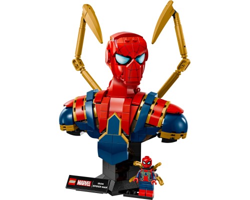 Конструктор LEGO Super Heroes Погруддя Залізної Людини-Павука (76326)