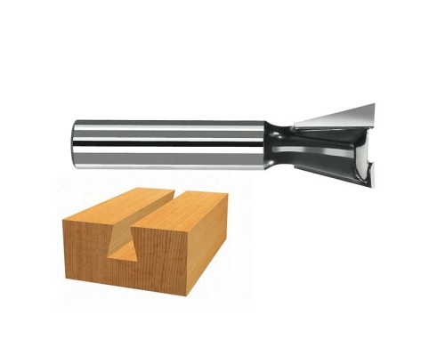 Фреза Bosch Professional пазова ЛГ, Std, S8, D14, L14 15° (2.608.628.408)