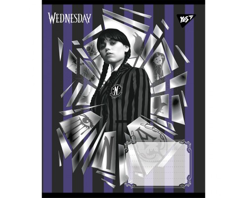 Зошит Yes Wednesday Таємничі уроки А5 48 аркушів лінія (768275)