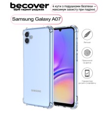 Чохол до мобільного телефона BeCover Anti-Shock Samsung Galaxy A07 SM-A075 Clear (713687)