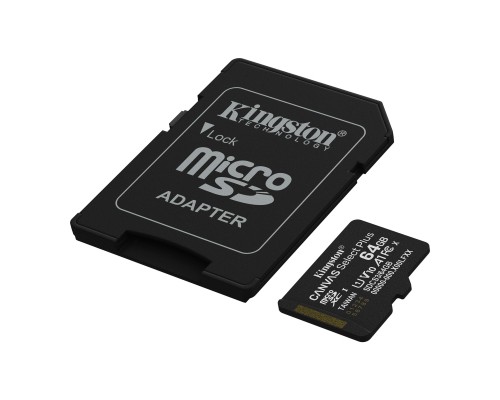 Карта пам'яті Kingston 64GB microSDXC class 10 UHS-I V10 A1 Canvas Select Plus (SDCS3/64GB) Карта пам'яті Kingston 64GB microSDXC class 10 UHS-I V10 A1 Canvas Select Plus (SDCS3/64GB)