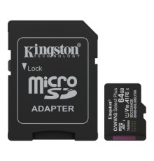 Карта пам'яті Kingston 64GB microSDXC class 10 UHS-I V10 A1 Canvas Select Plus (SDCS3/64GB)