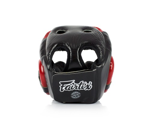 Боксерський шолом Fairtex HG13 Black/Red XL (HG13_XL_Black/Red)