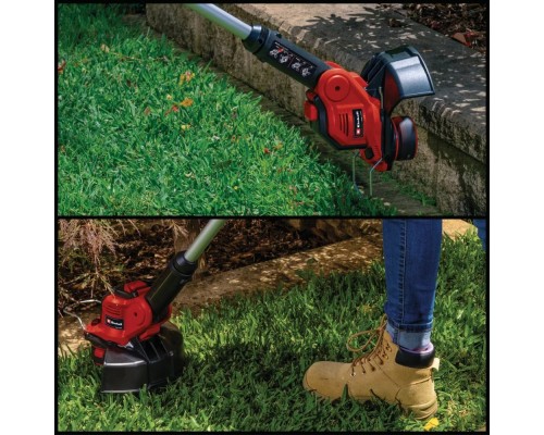 Тример садовий Einhell GE-CT 18/28 Li TC-Solo 18V, 8500об/хв, 28см, ліска та возик, 2.15кг (без АКБ та ЗП) (3411212)