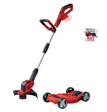 Тример садовий Einhell GE-CT 18/28 Li TC-Solo 18V, 8500об/хв, 28см, ліска та возик, 2.15кг (без АКБ та ЗП) (3411212)