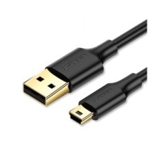 Дата кабель USB 2.0 AM to Mini 5P 1.0m US132 black Ugreen (10355)