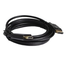 Кабель мультимедійний DisplayPort M to HDMI M 3.0m 4K60Hz black Patron (PN-DP-HDMI-30)