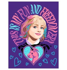 Картина по номерам Santi Wednesday Fun and freedom era 30x40см (955051)