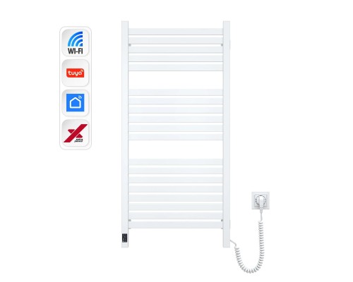 Сушарка для рушників Navin Авангард Х 1000х480 Wi-Fi правобічна біла (12-172055-4810)