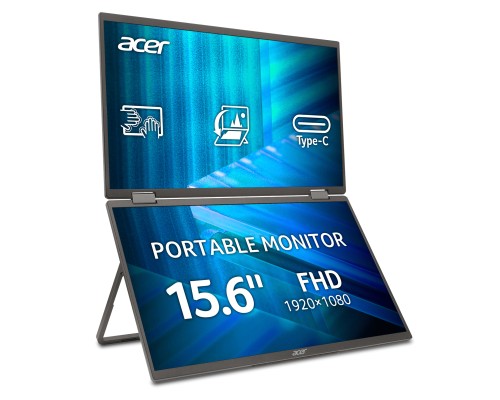 Монітор Acer Dual Portable PD163QTbmiuux (UM.ZP3EE.011)