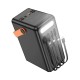 Батарея універсальна HOCO 120000mAh Prometheus 22.5W Fast Chardge, 2*LED lamp, Black (DB120 / 714723)