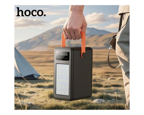 Батарея універсальна HOCO 120000mAh Prometheus 22.5W Fast Chardge, 2*LED lamp, Black (DB120 / 714723)