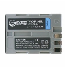 Акумулятор до фото/відео Extradigital NIKON EN-EL3e (BDN2531)