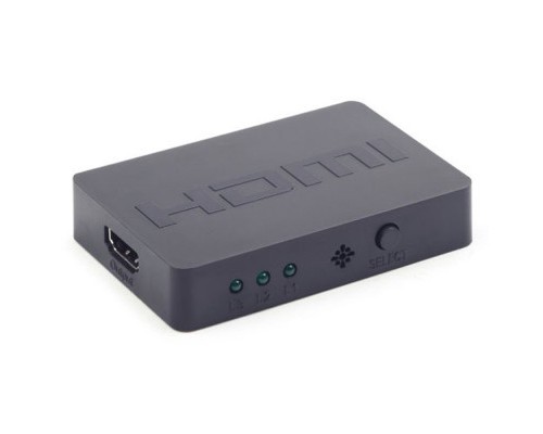 Комутатор відео Cablexpert HDMI v. 1.4 (3 вх, 1 вых) (DSW-HDMI-34) Комутатор відео Cablexpert HDMI v. 1.4 (3 вх, 1 вых) (DSW-HDMI-34)
