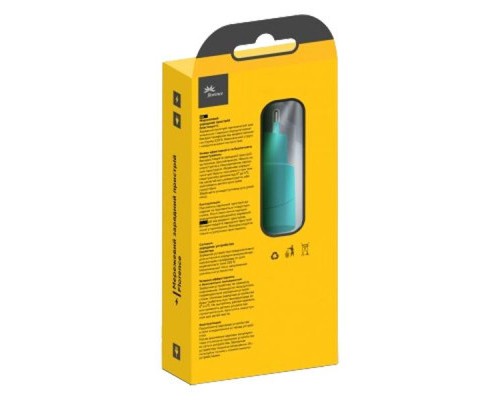 Зарядний пристрій Florence USB, 1.0A aquamarin color (FW-1U010A)
