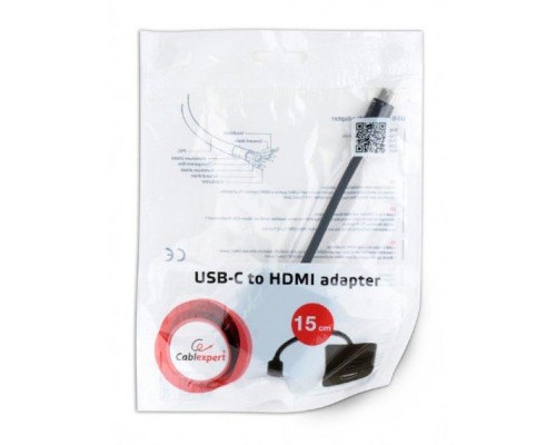 Перехідник Type-C to HDMI Cablexpert (A-CM-HDMIF-01) Перехідник Type-C to HDMI Cablexpert (A-CM-HDMIF-01)