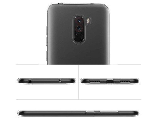 Чохол до мобільного телефона Laudtec для Xiaomi Pocophone F1 Clear tpu (Transperent) (LC-XPF1)