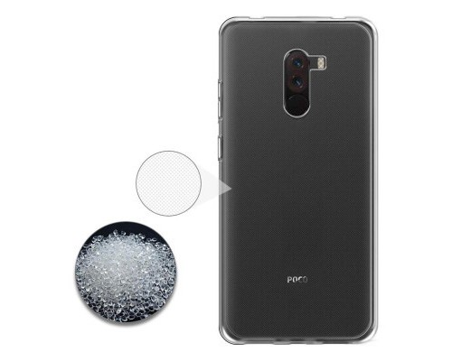 Чохол до мобільного телефона Laudtec для Xiaomi Pocophone F1 Clear tpu (Transperent) (LC-XPF1)