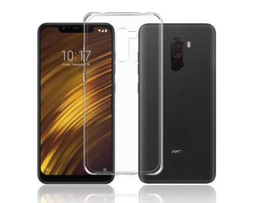 Чохол до мобільного телефона Laudtec для Xiaomi Pocophone F1 Clear tpu (Transperent) (LC-XPF1)