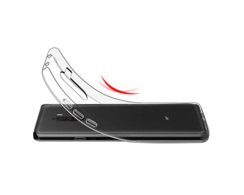 Чохол до мобільного телефона Laudtec для Xiaomi Pocophone F1 Clear tpu (Transperent) (LC-XPF1)