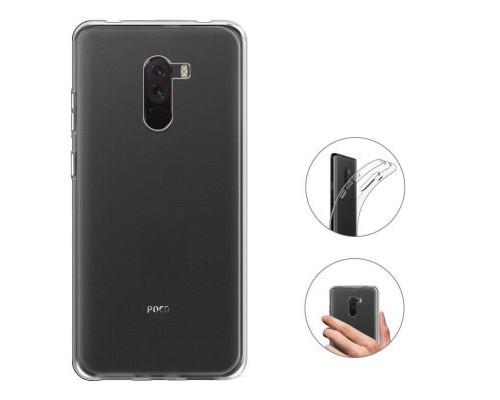 Чохол до мобільного телефона Laudtec для Xiaomi Pocophone F1 Clear tpu (Transperent) (LC-XPF1)
