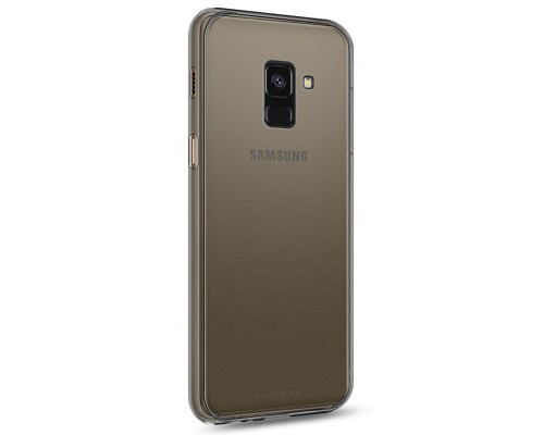 Чохол до мобільного телефона MakeFuture Air Case (Clear TPU) Samsung A8 Plus 2018 Black (MCA-SA818PBK)