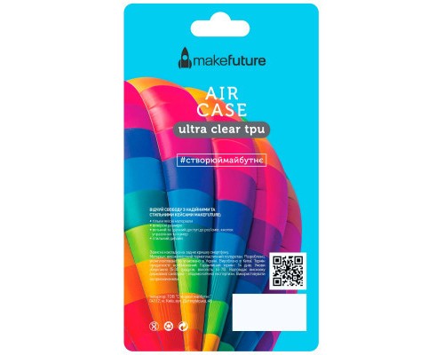 Чохол до мобільного телефона MakeFuture Air Case (Clear TPU) Samsung A8 Plus 2018 Black (MCA-SA818PBK)