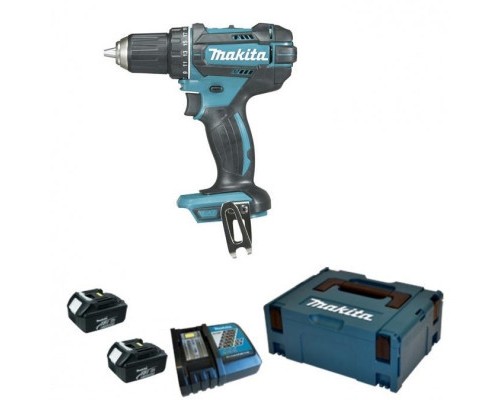 Шуруповерт Makita LXT, 4Аг х 2шт, кейс, 62/36 Нм (DDF482RME)