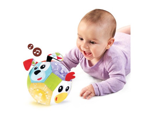 Розвиваюча іграшка Yookidoo Музичний м'яч Друзі (70631/90570)