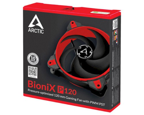 Кулер до корпусу Arctic BioniX P120 Red (ACFAN00115A)