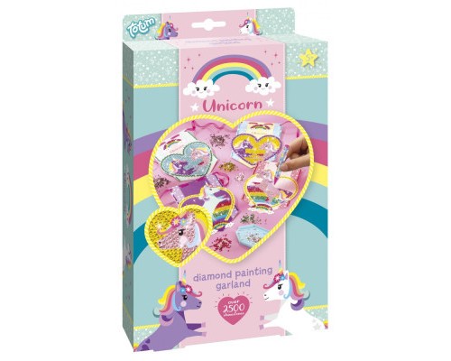 Набір для творчості Totum Єдиноріг. Сяюча гірлянда (71056)