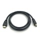 Кабель мультимедійний HDMI to HDMI 15.0m v1.4, OD-7.5mm Merlion (YT-HDMI(M)/(M)HS-15m) 