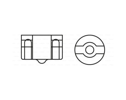 Автолампа Bosch 21W (1 987 302 251)