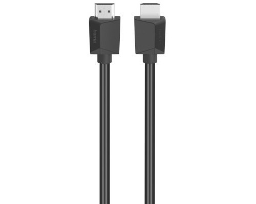 Кабель мультимедійний HDMI to HDMI 3.0m Black Ethernet 4K Hama (00205006)