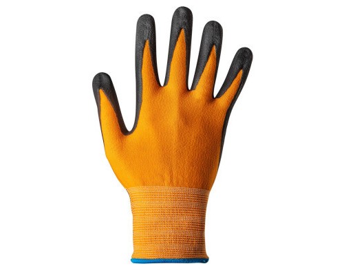 Захисні рукавиці Neo Tools робочі, нейлон з нітриловими точками, р. 10 (97-621-10)