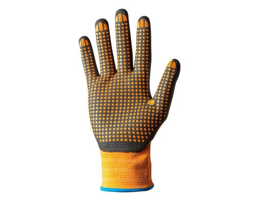 Захисні рукавиці Neo Tools робочі, нейлон з нітриловими точками, р. 10 (97-621-10)