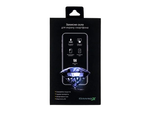 Скло захисне Grand-X Apple iPhone 13 mini 9D black (AIP13M9D)