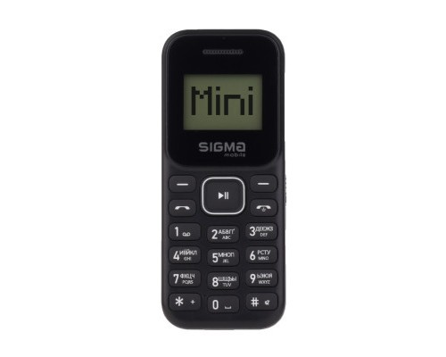 Мобільний телефон Sigma X-style 14 MINI Black (4827798120712)