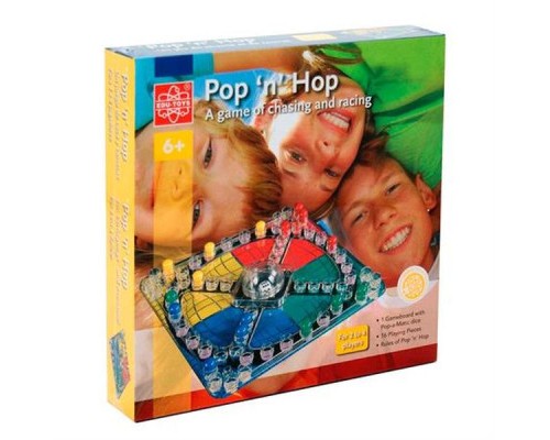 Настільна гра EDU-Toys Поп-хоп Pop-n-hop (GM009)