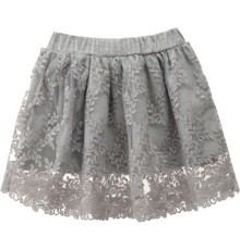 Спідниця дитяча Breeze мереживна (16969-122G-gray)