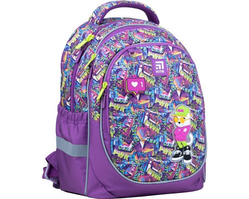 Рюкзак шкільний Kite Education 700 Chilling Cat (K22-700M)