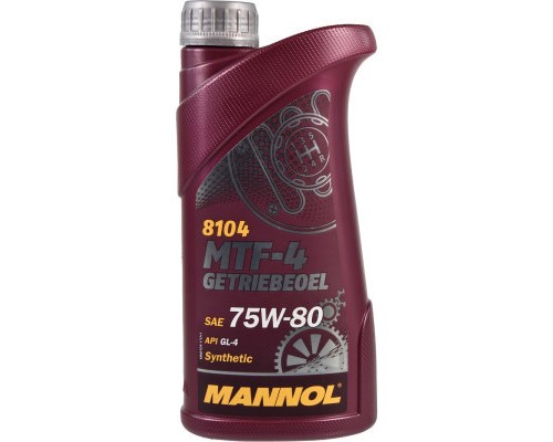 Трансмісійна олива Mannol MTF-4 GETRIEBEOEL 1л 75W-80 (MN8104-1)