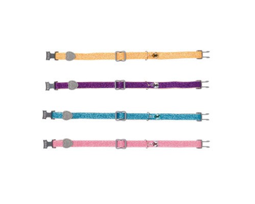 Нашийник для тварин Trixie Glitter поліестеровий (4047974042076)