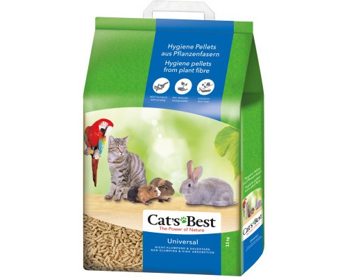 Наповнювач для туалету Cats Best Universal Деревний 11 кг (20 л) (4002973000847)
